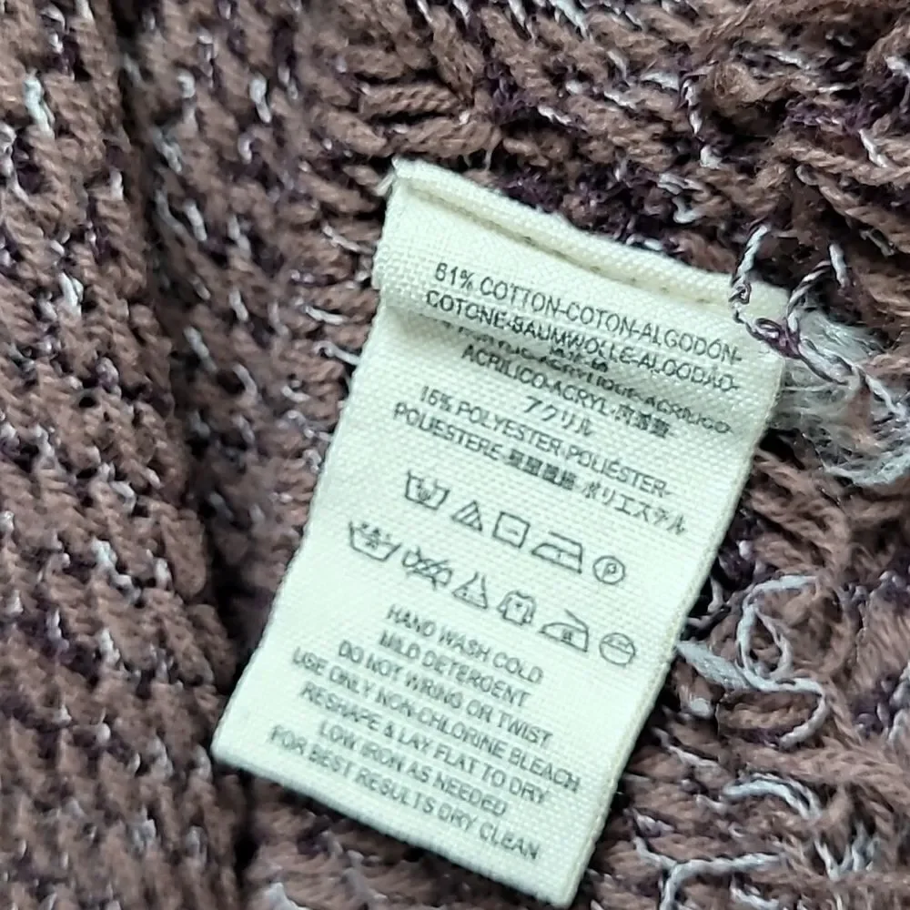 ‎Free People Mauve Knit Open Cardigan Size XS
